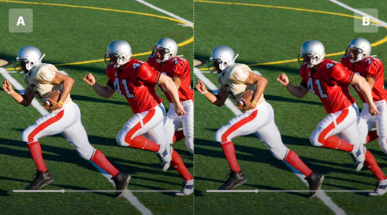 Illustration of VISTA side-by-side comparison